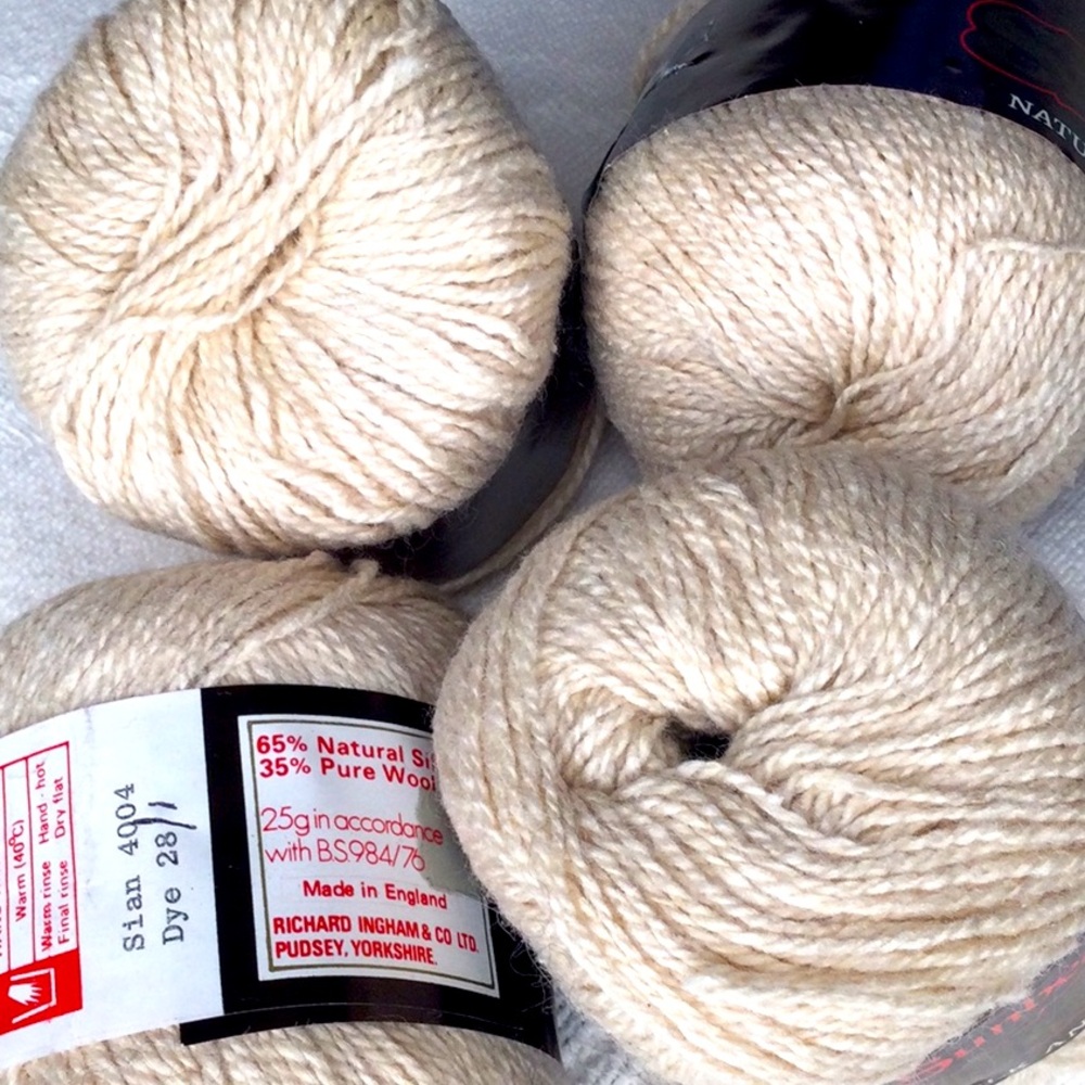 Sunbeam Shantung Silk and Wool Yarn